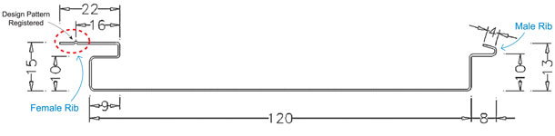 Rofo® Ceiling Strip Structure